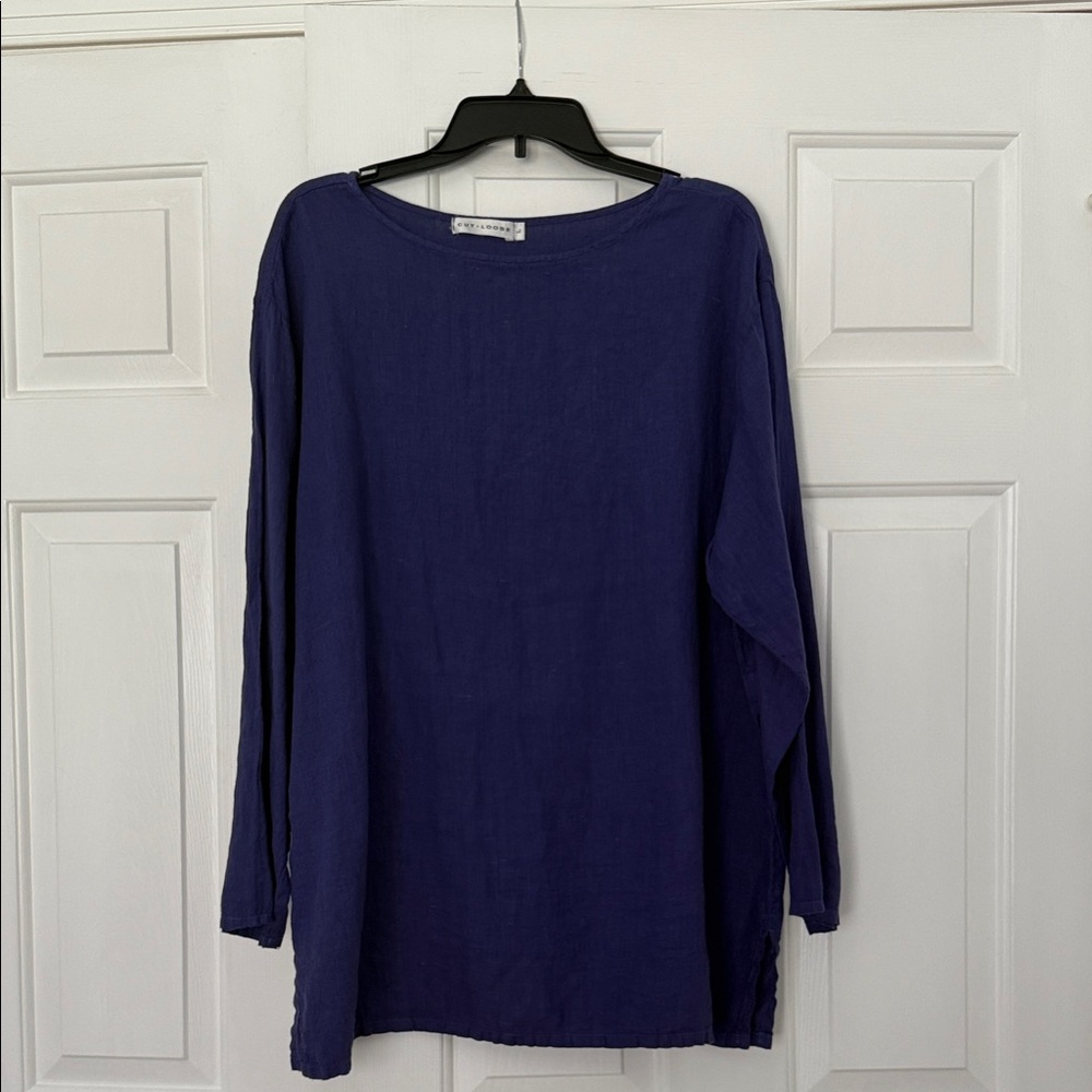 Cut Loose Women's Blue Tunic Top